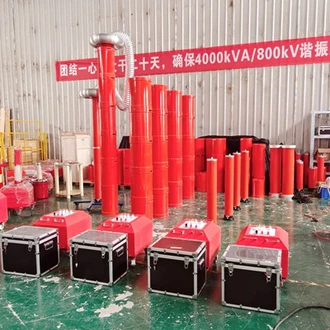 4 مجموعات من نظام اختبار الرنين لسلسلة التردد المتغير جاهزة للتسليم